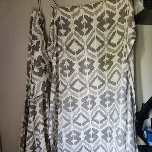 Set of West Elm curtain panels
